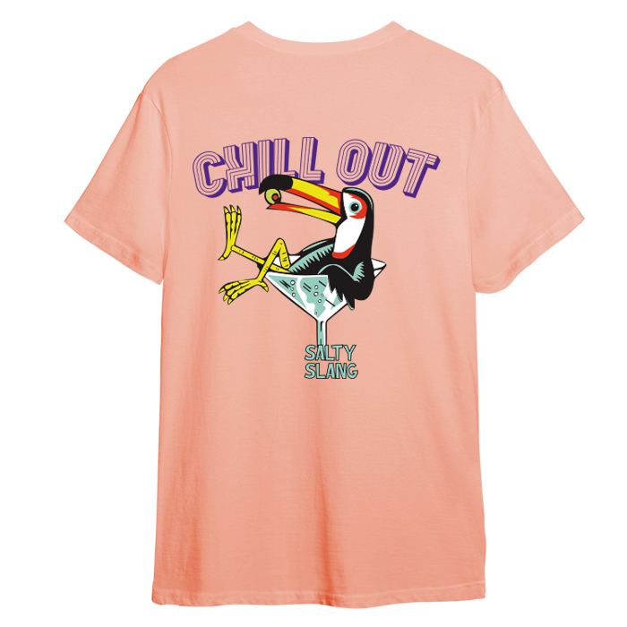 SALTY SLANG CHILL OUT TEE SLU124TB22-3535